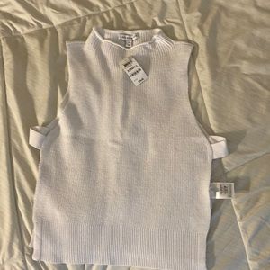 AND NOW THIS white top